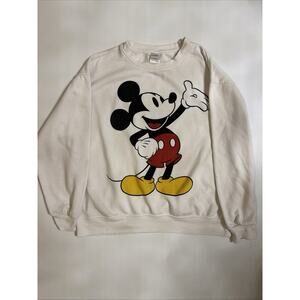 Vintage Mickey Mouse Disney Crewneck Sweatshirt – Size XL – 90s/Y2K